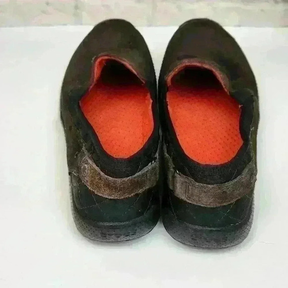 Crocs Loafers Brown Suede Leather Slip On Shoes Size 8 - Picture 7 of 12